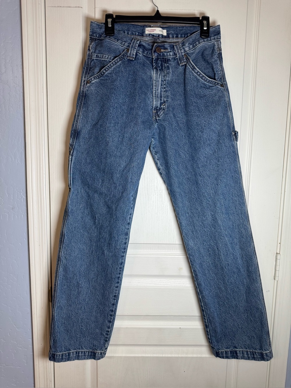 Signature by Levi Strauss Carpenter Jeans W30 L32 Medium Wash